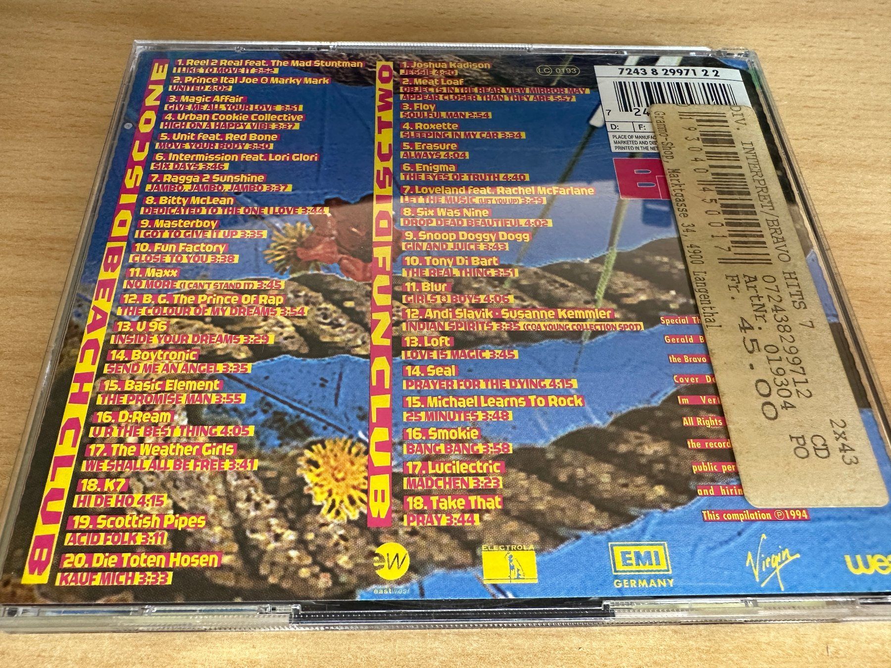 CDs: Various – Bravo Hits 7 - 2 CD – Gebraucht aus Rikon im Tösstal von Alpenmutz 1