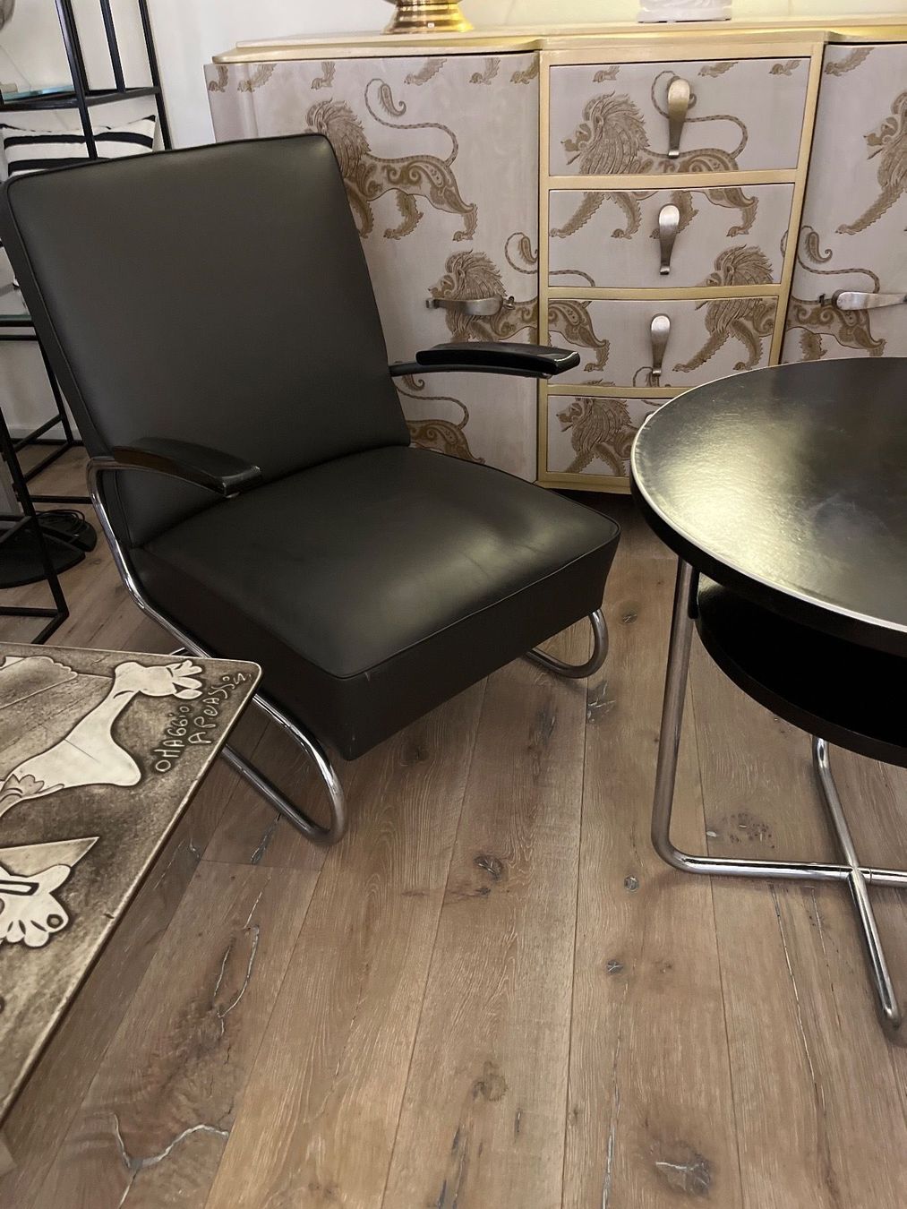 Thonet Sessel: Bauhaus Freischwinger Sessel Thonet 30er – Gebraucht aus Wald ZH von mo-zart 4