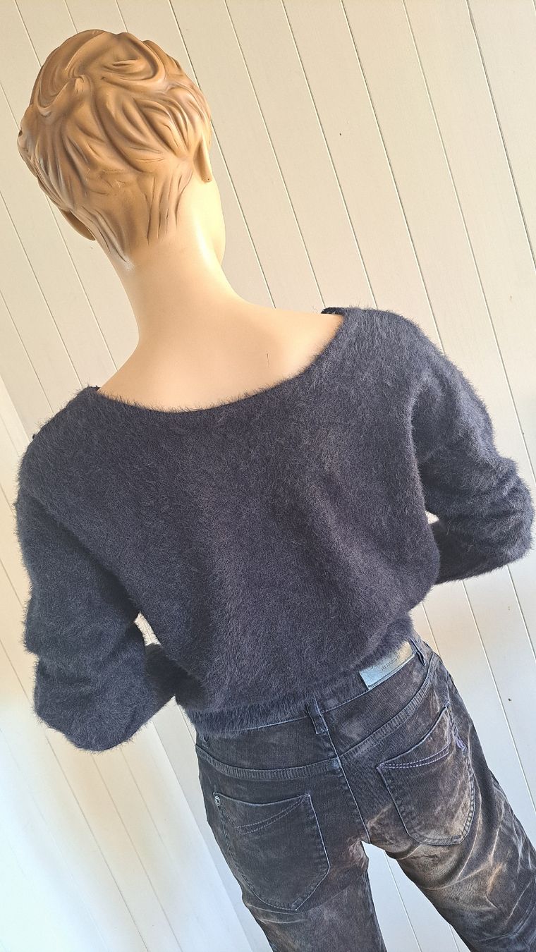 Maglioni & Felpe: NOËLA Übergangspullover Shaggy Pullover Spitze Pulli S 36 – Usato da Mollis venduto da Fauchi99 6