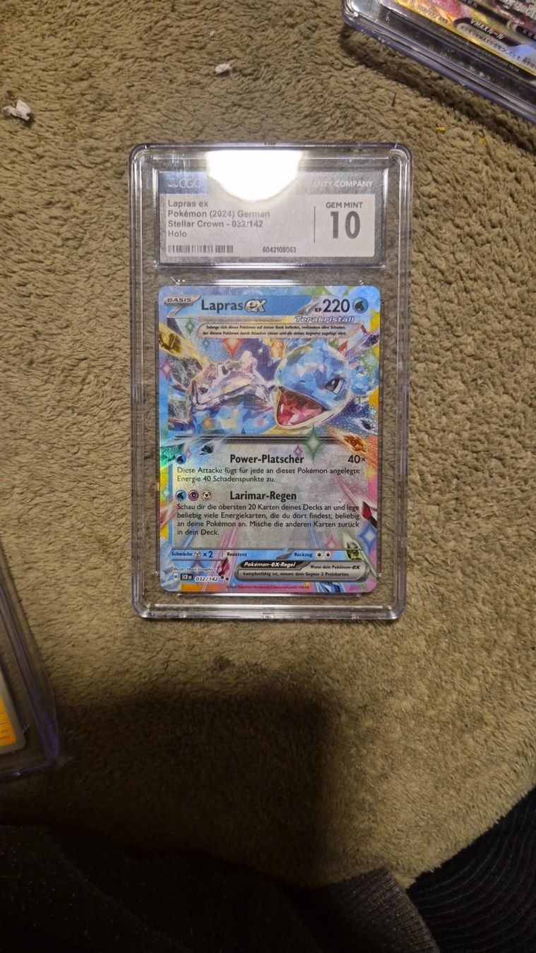 Pokémon Carte collezionabili: Pokemon Lapras ex - GE - CGC 10! – Usato da Genève venduto da EMellau 1