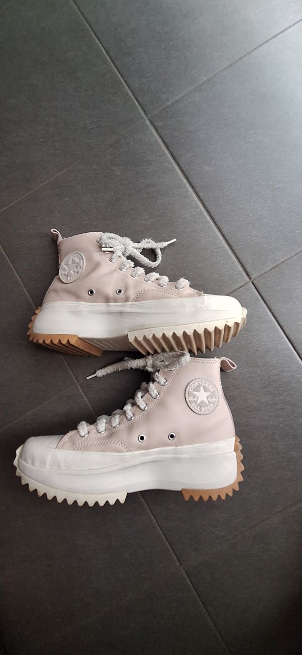 Converse Scarpe da uomo: Converse, RUN STAR HIKE rose, cuir – Nuovo (secondo la descrizione) da Lussery-Villars venduto da pousinete02