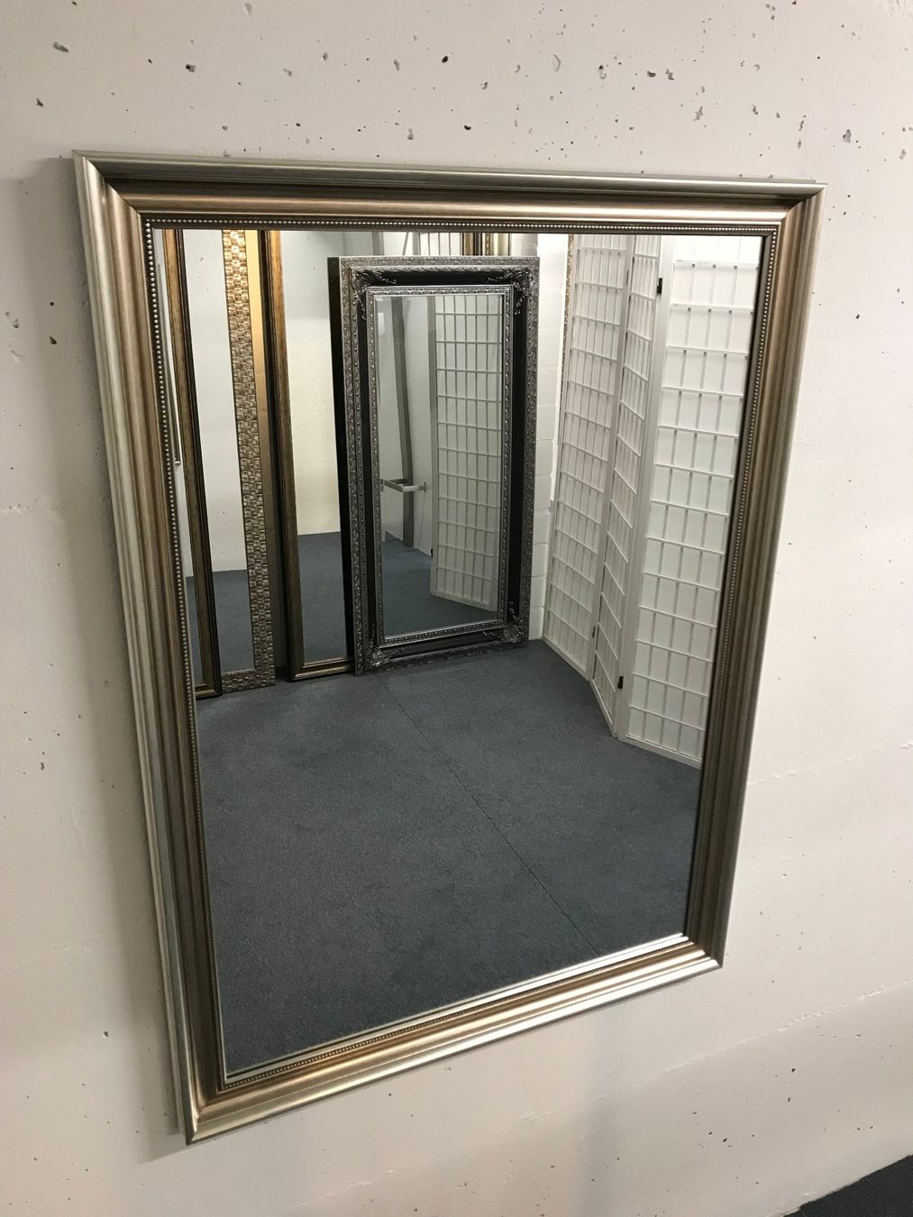 Spiegel: Spiegel PRIA Rahmen silber 78 x 128 cm – Neu (gemäss Beschreibung) aus Unterentfelden von moebelrufli 2