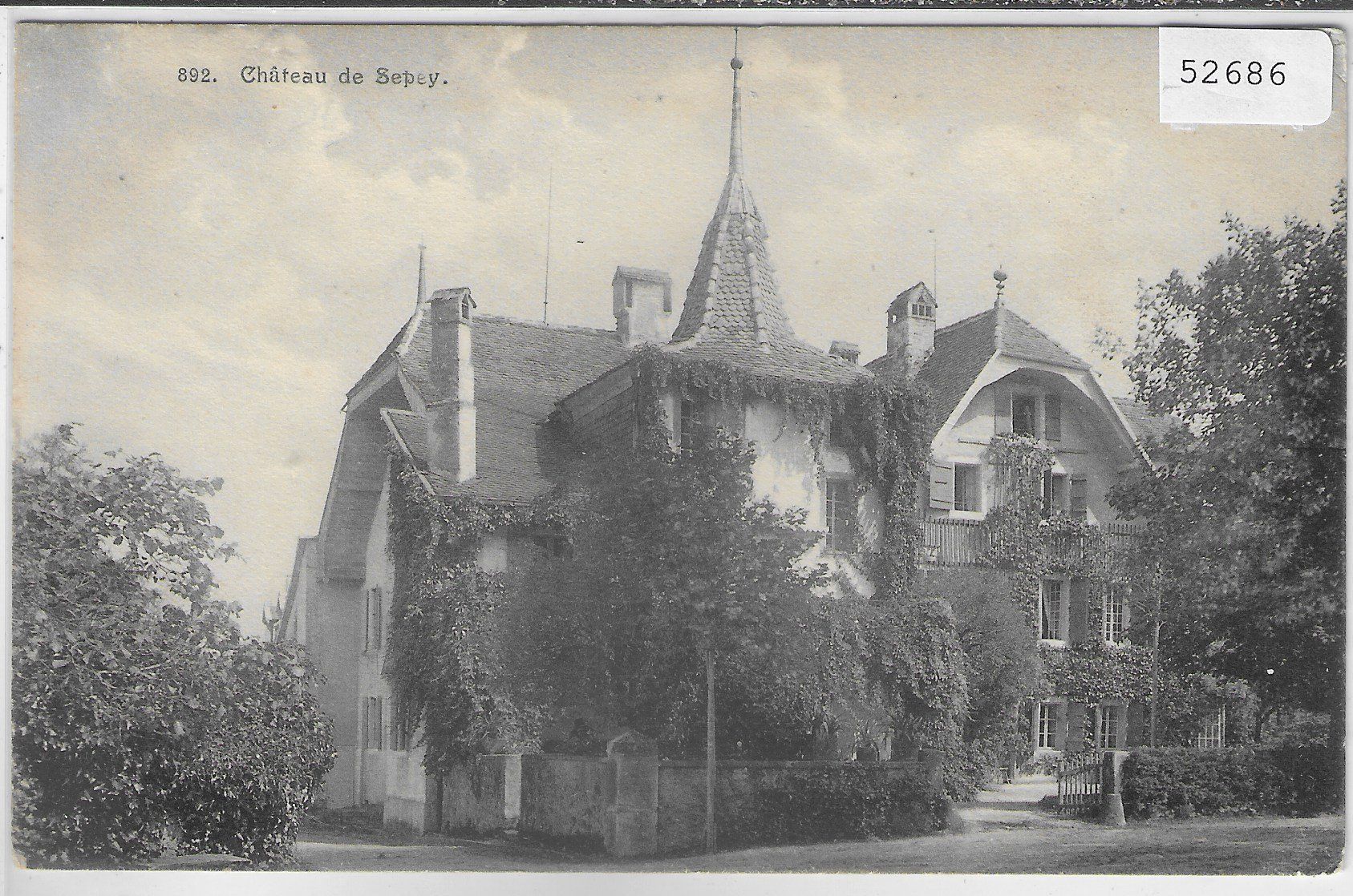 Cartoline postali: Chateau de Sepey – Usato da Ettingen venduto da Kartenplanet
