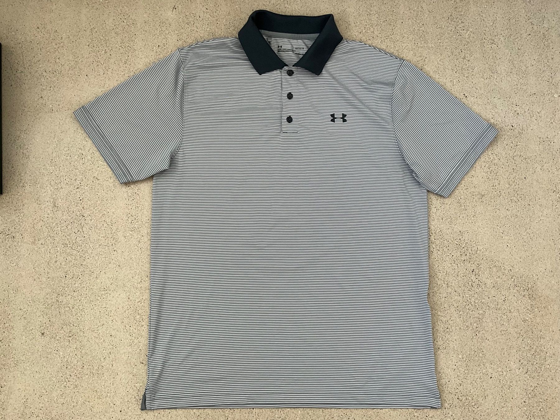 Under Armour Polo-Shirts: Under Armour Performance Striped Golf Polo - Large – Neu (gemäss Beschreibung) aus Zürich von Matz2001 4