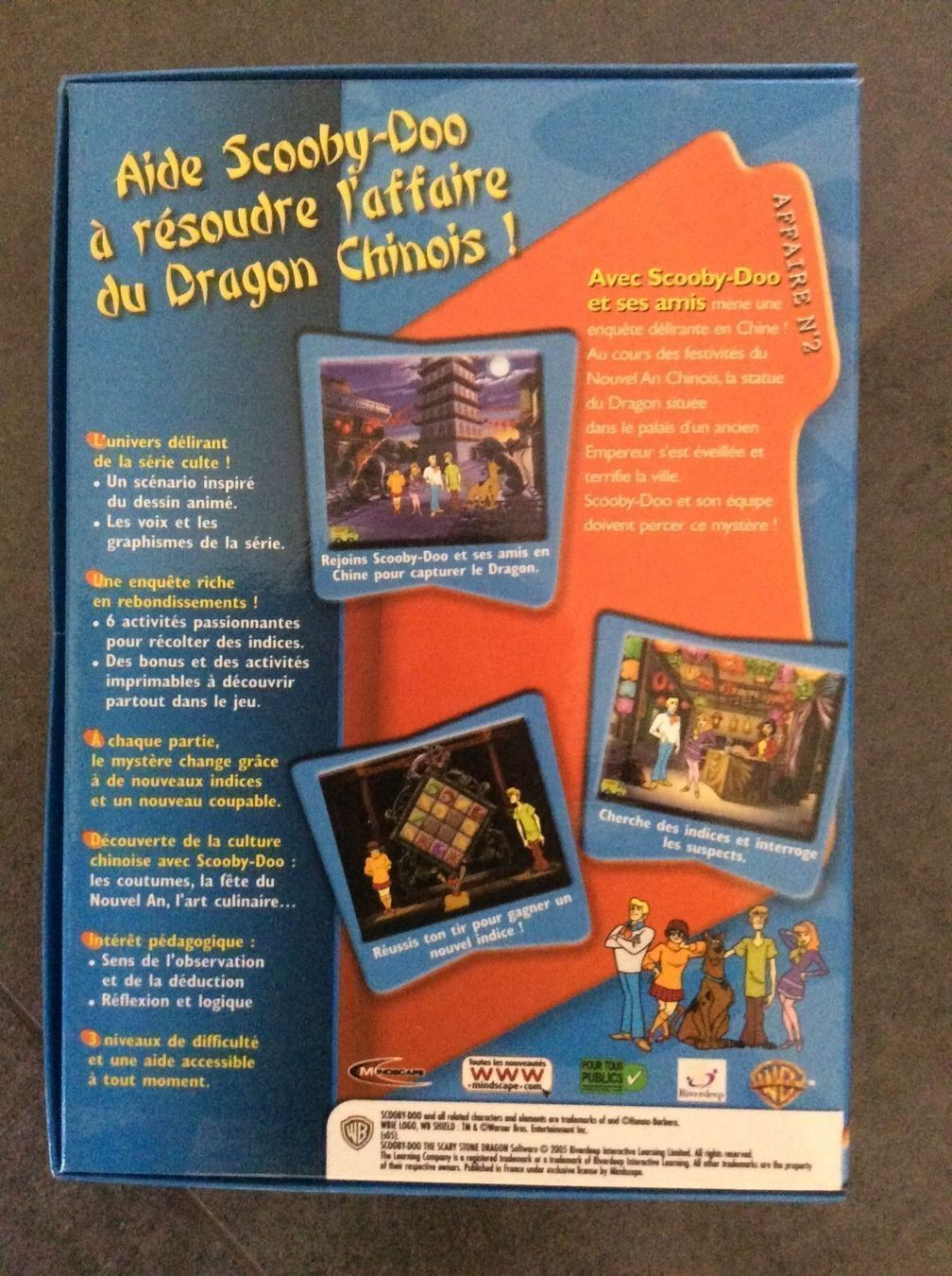 Jeux: Scooby Doo «L’effroyable Dragon chinois – D'occasion à Yens par Chriis 1