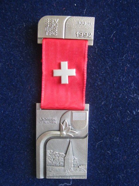 Medaglie: 3 X Eidg. Feldschiessen 300 Meter 1992 - 1993 - 1994 – Nuovo (secondo la descrizione) da Luzern venduto da Horoskop1 1