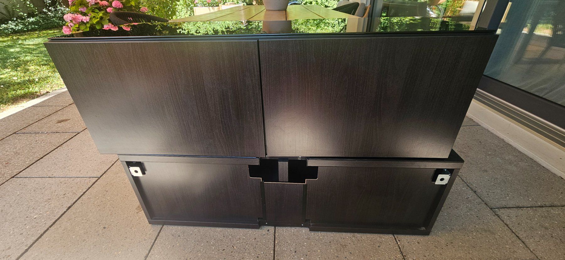 Ikea TV Möbel: Gratis, TV-Möbel mit Glasplatte 120 cm – Gebraucht aus Jona von Taschgr 4