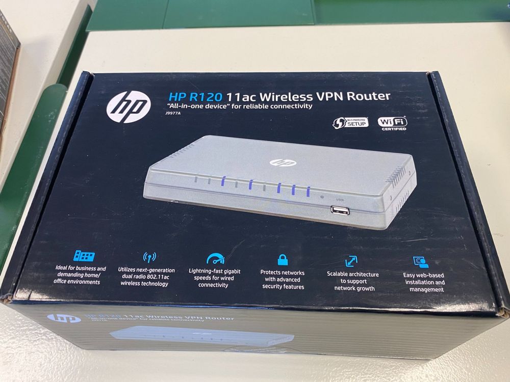 Router HP R120 (Neu und originalverpackt) in Wängi für CHF 1 – mit ...