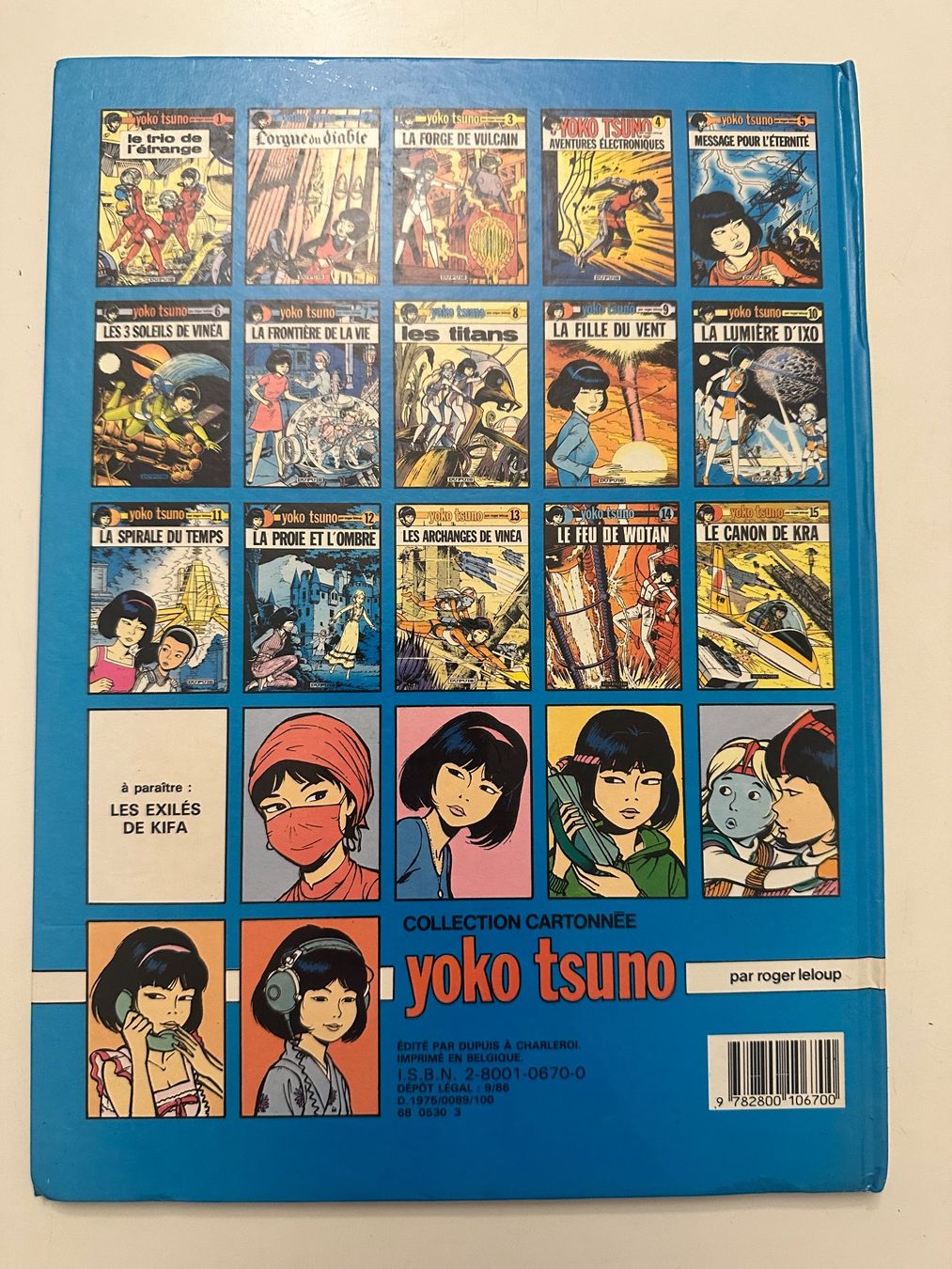 Fumetti: YOKO TSUNO NO.5 - HARDCOVER – Usato da Münsingen venduto da Ganjam 2