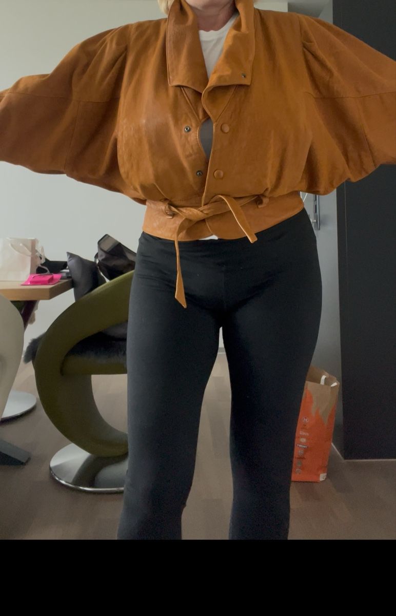 Giacche: Vintage Brauene  Leder Jacke – Usato da Zürich venduto da favdiu11 1