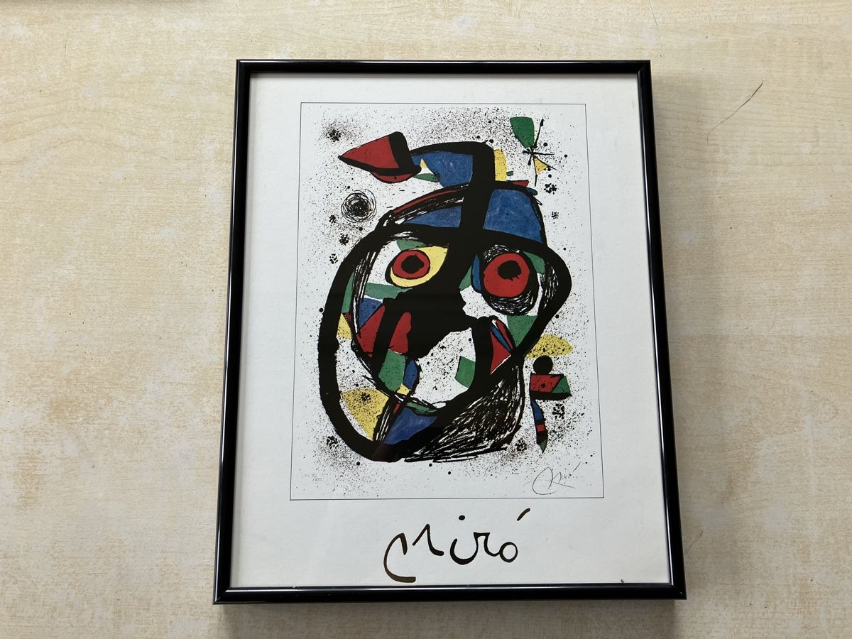 Foto & Immagini: Miro Kunstdruck, gerahmt, Top Zustand! – Usato da Bonstetten venduto da Sohli81