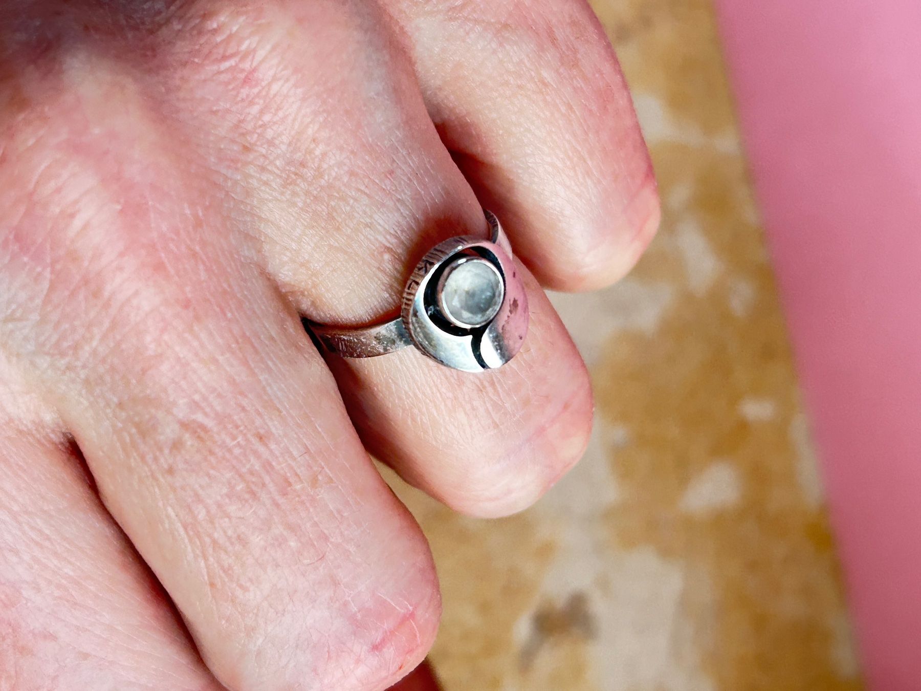 Ringe: Silberring Gr. 54 Vintage Finnland – Gebraucht aus Laufen von Bellavitaboom 1
