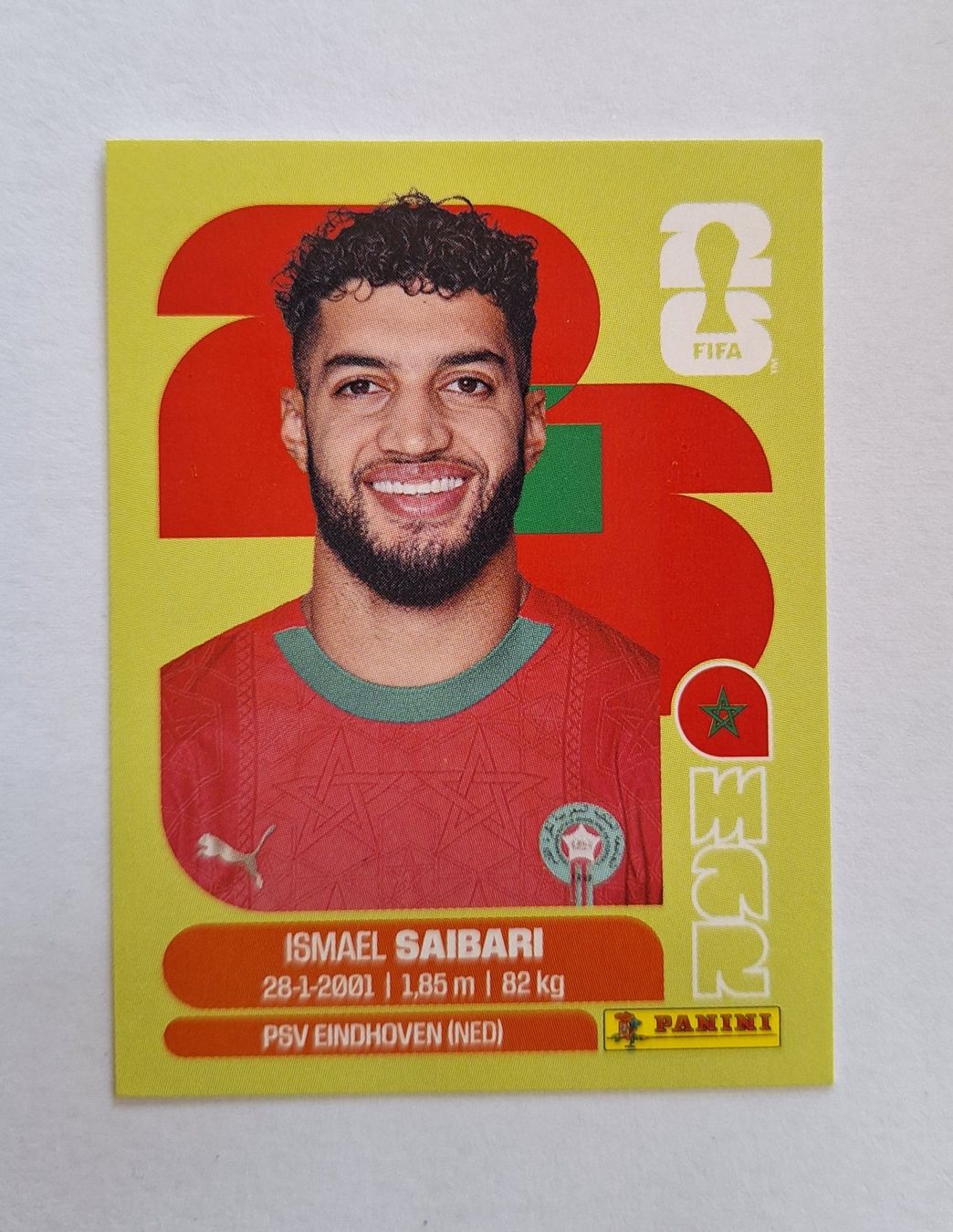 Panini Carte collezionabili: Panini Ismael Saibari MAR 15 – Nuovo (secondo la descrizione) da Romanens venduto da Crocette