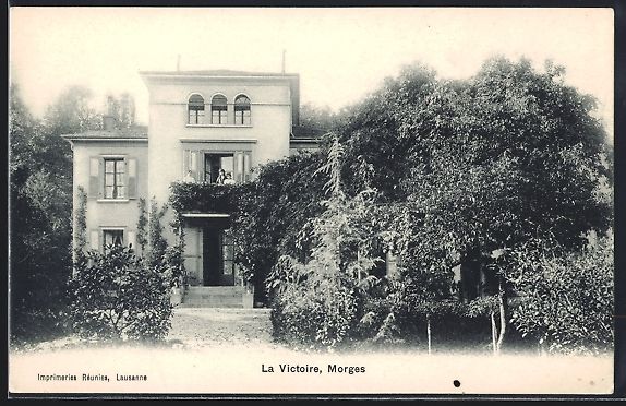 Cartoline postali: AK Morges, La Victoire – Usato da Berlin venduto da bartko-reher