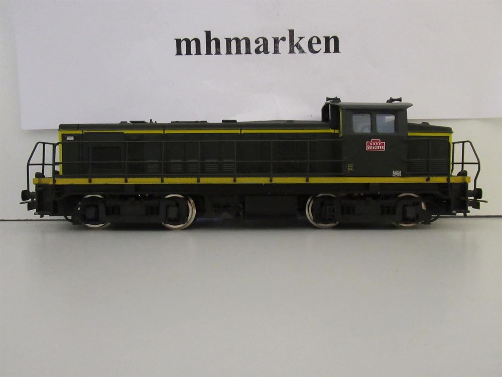 Locomotive Diesel Roco HO - BB 63000 SNCF Ép.IV (Réf.04158A) - État Exceptionnel