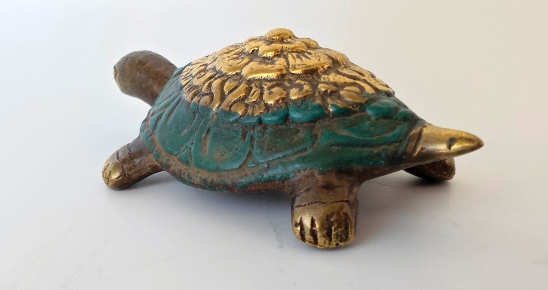 Statuette: Bronze Schildkröte / 002 – Nuovo (secondo la descrizione) da Basel venduto da Shankar 3