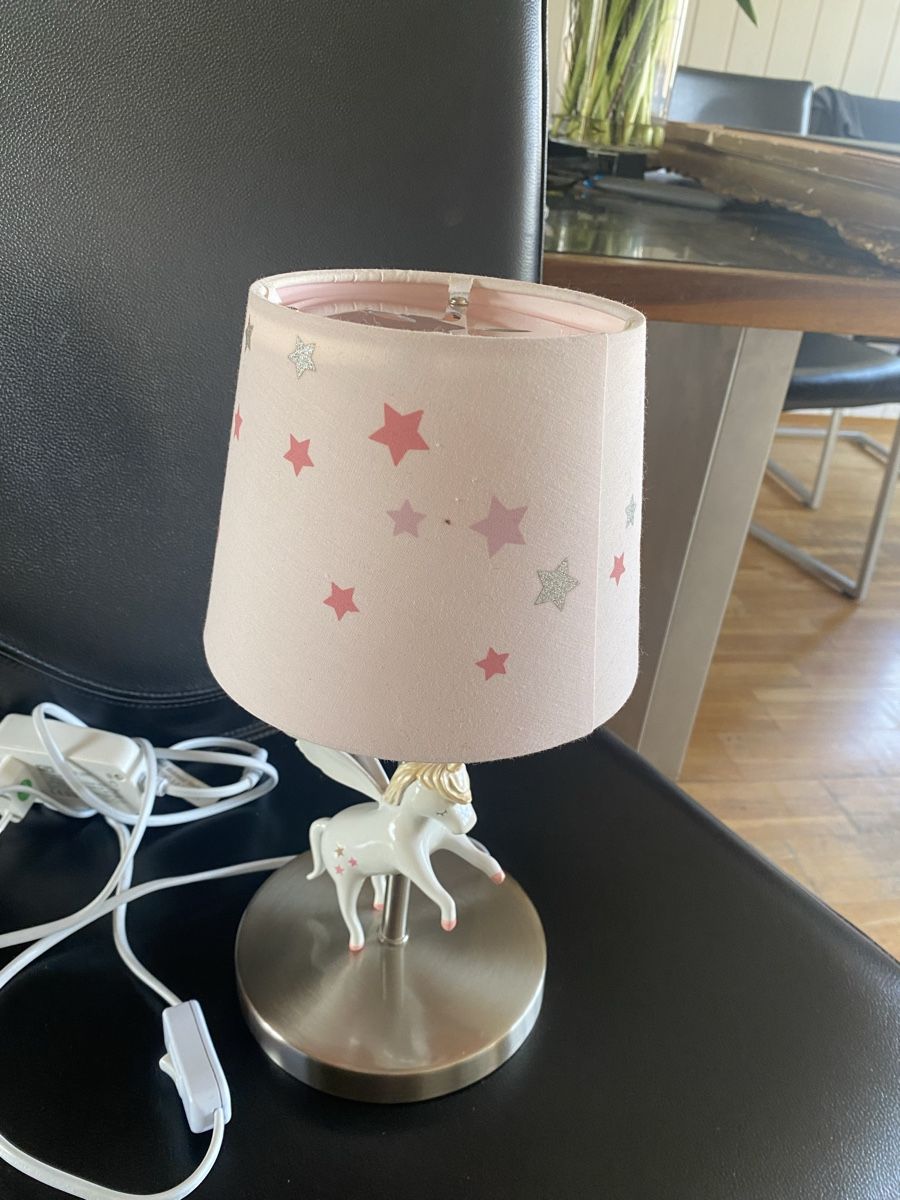 Lampade: Nachttischlampe Einhorn, Verbaudet – Usato da Lutzenberg venduto da Chile2012 3
