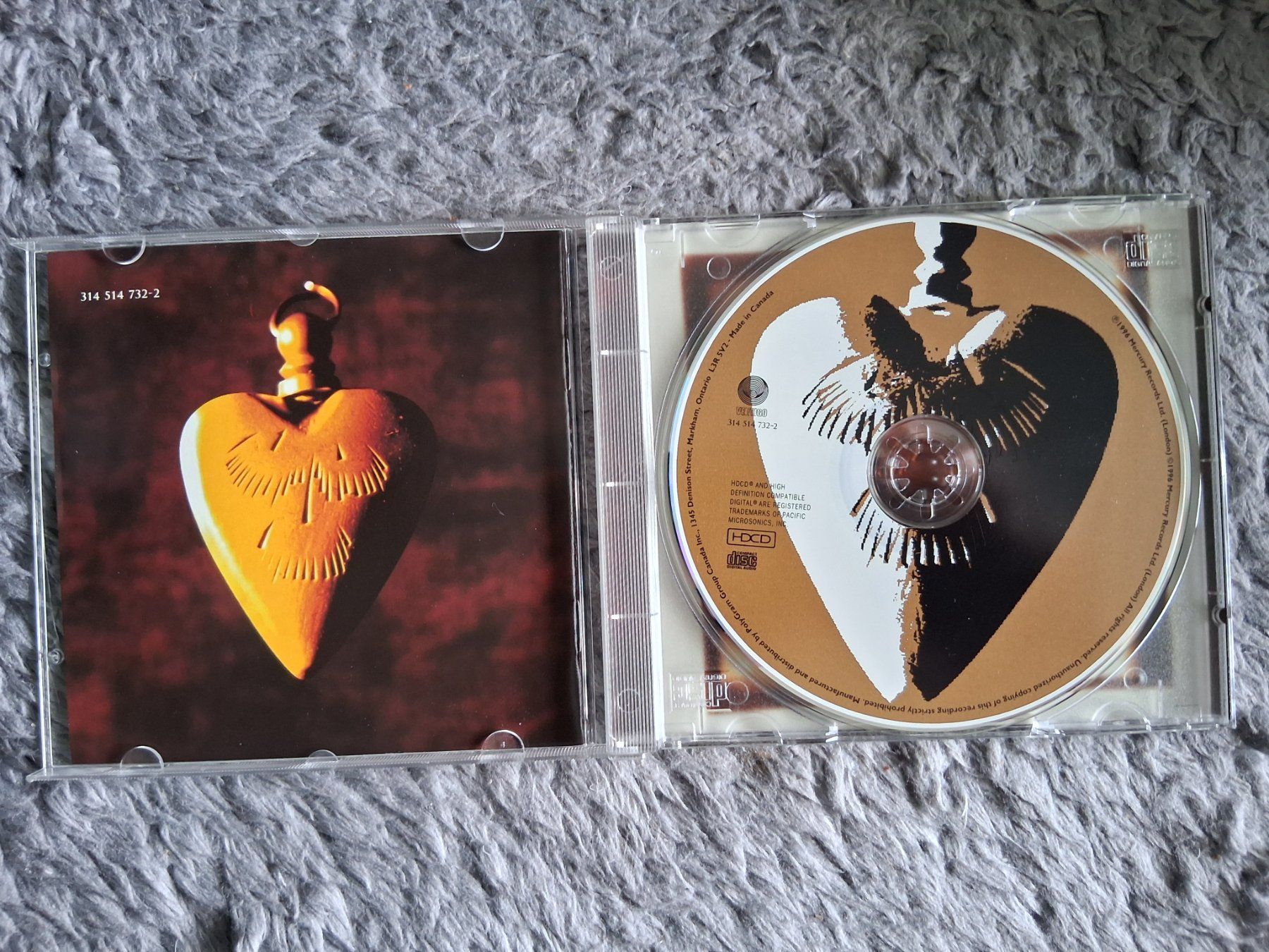 CDs: MARK KNOPFLER      GOLDEN HEART     CD – Gebraucht aus Wetzikon ZH von Ramones01 2