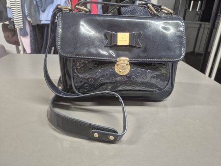Sac bandoulière N by Naf Naf verni bleu marine 🩵🌈