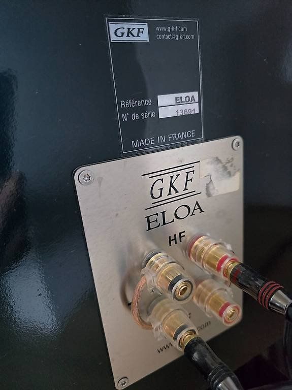 Casse acustiche: Enceintes haut rendement GKF ELOA – Usato da Martigny venduto da Inoxidable65 1