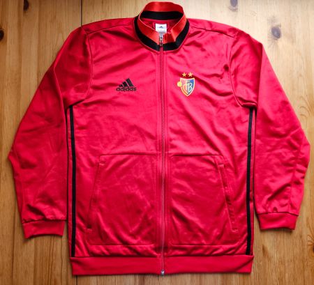 FC Basel Jacke adidas Grösse L Pullover FCB Fussball