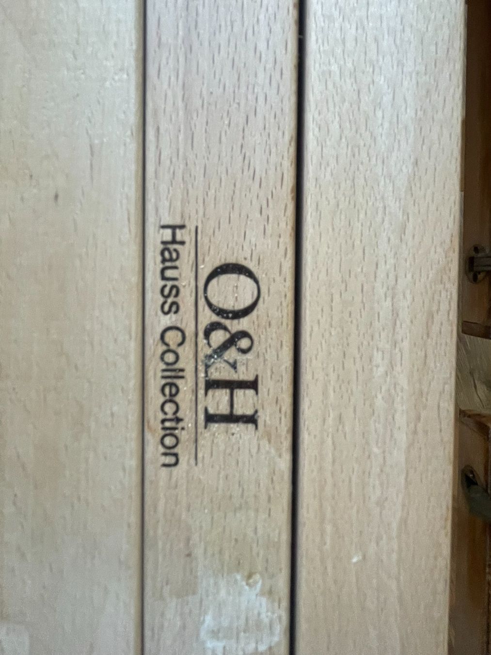 Set di tavolo e panche: Table O&H Haus Collection et 6 chaises à donner – Usato da La Neirigue venduto da tico06 5