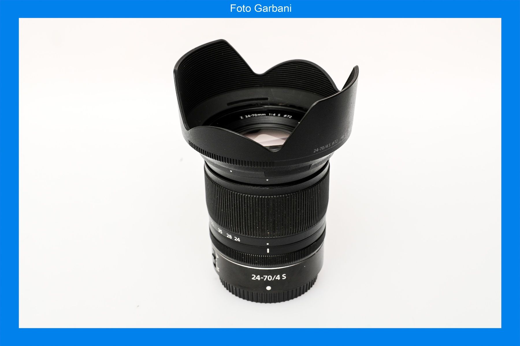 Nikon Objectifs: Nikon Z 24-70mm f4 S – D'occasion à Muralto par FotoGarbani