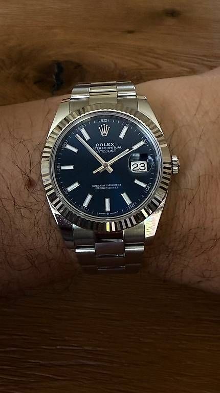 Rolex Orologi: Rolex Datejust 41 Ref. 126334 Blaues Zifferblatt Full Set – Usato da Au ZH venduto da Vascorossi79 3