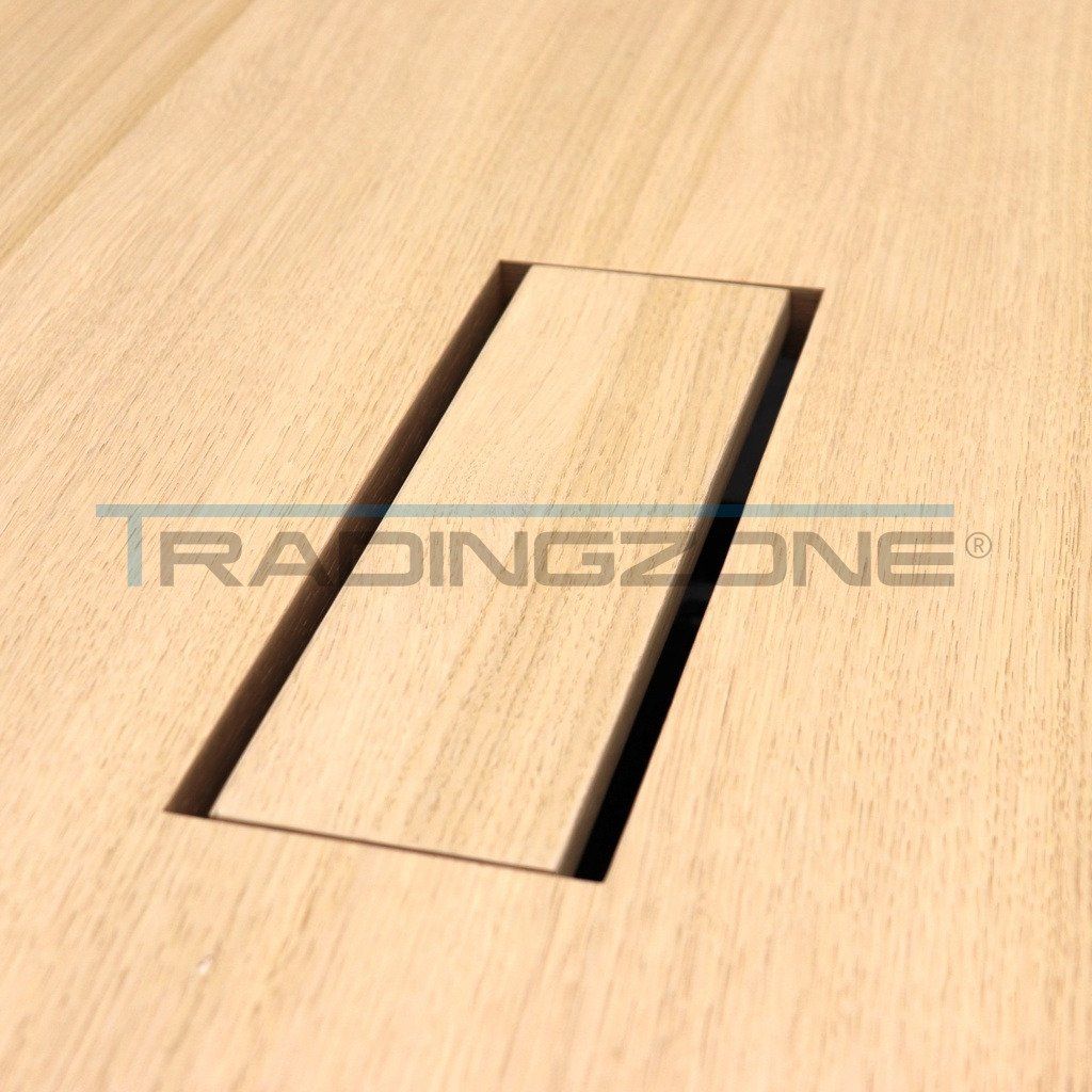 Tables: Besprechungstisch Eiche hell/Schwarz 120 × 80 cm – D'occasion à Regensdorf par Tradingzone 3