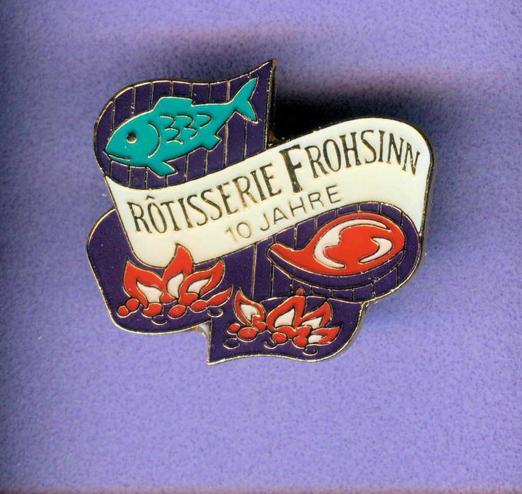 Placchette & Badge: Rest.  FROHSINN – Usato da Winterthur venduto da Sammleroase