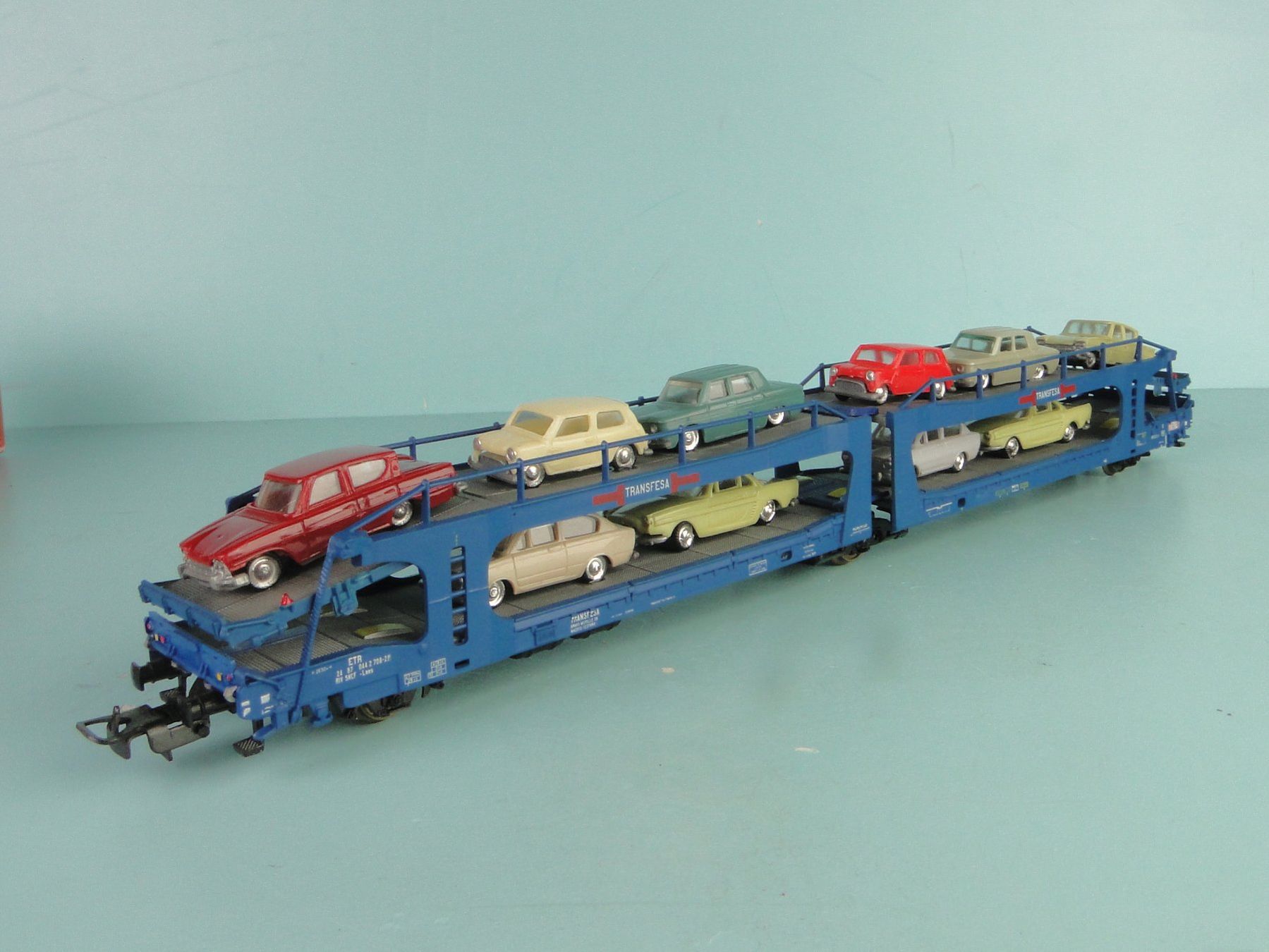 Renfe Modelleisenbahnen: Electrotren 6003 Autotransporter Transfesa, NEU – Gebraucht aus Bülach von cann11 1