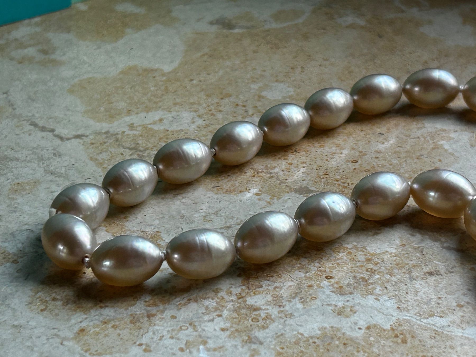 Catenine: Perlenkette mit Silberverschluss pompös (45cm) – Nuovo (secondo la descrizione) da Dittingen venduto da Bijoubelle 7