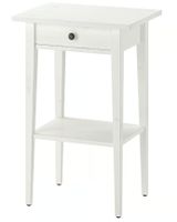 IKEA HEMNES Nachttisch Weiss - x2