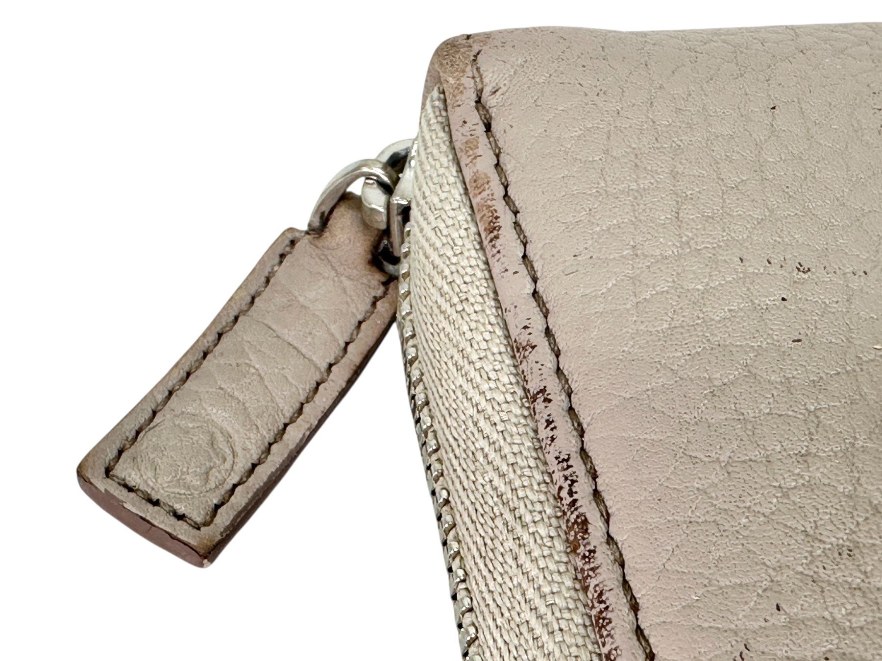 Montblanc Portafogli: Montblanc Portefeuille en cuir beige – Usato da Morges venduto da vintiques 5