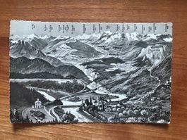 AK  ca.1940 Bündner Oberland  Panorama ungelaufen (G1833)