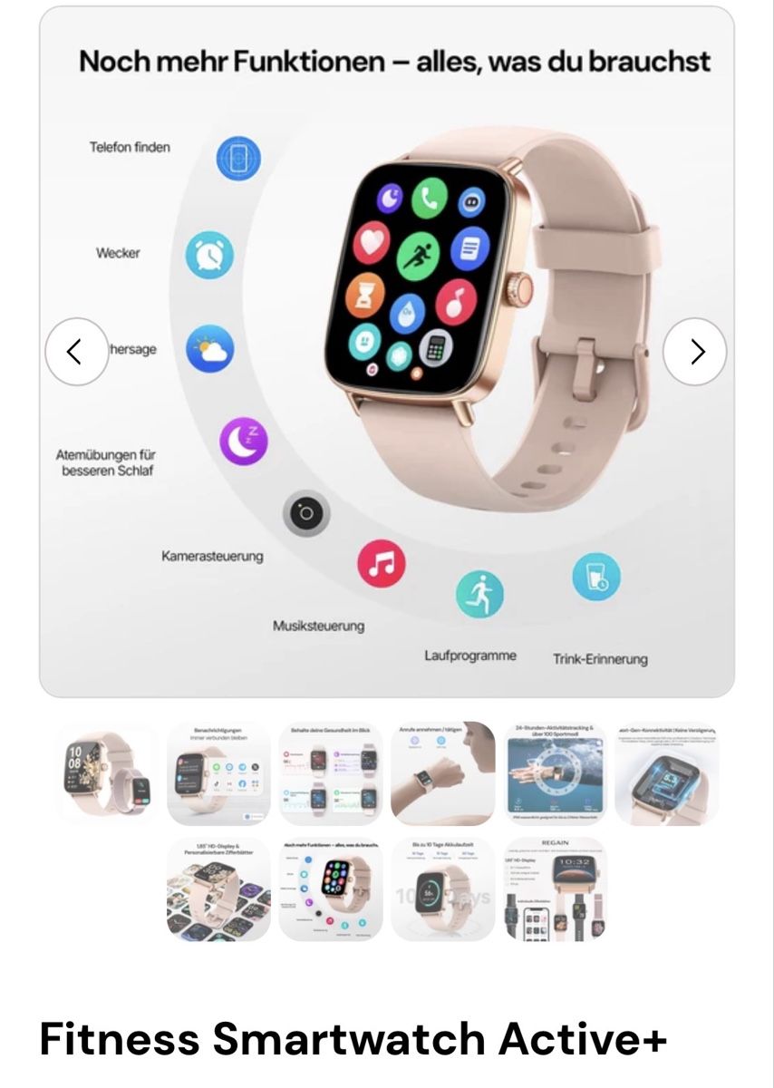 Smart Smartwatch: Smart watch  – Neu und originalverpackt aus Pfyn von Nathalie71 7