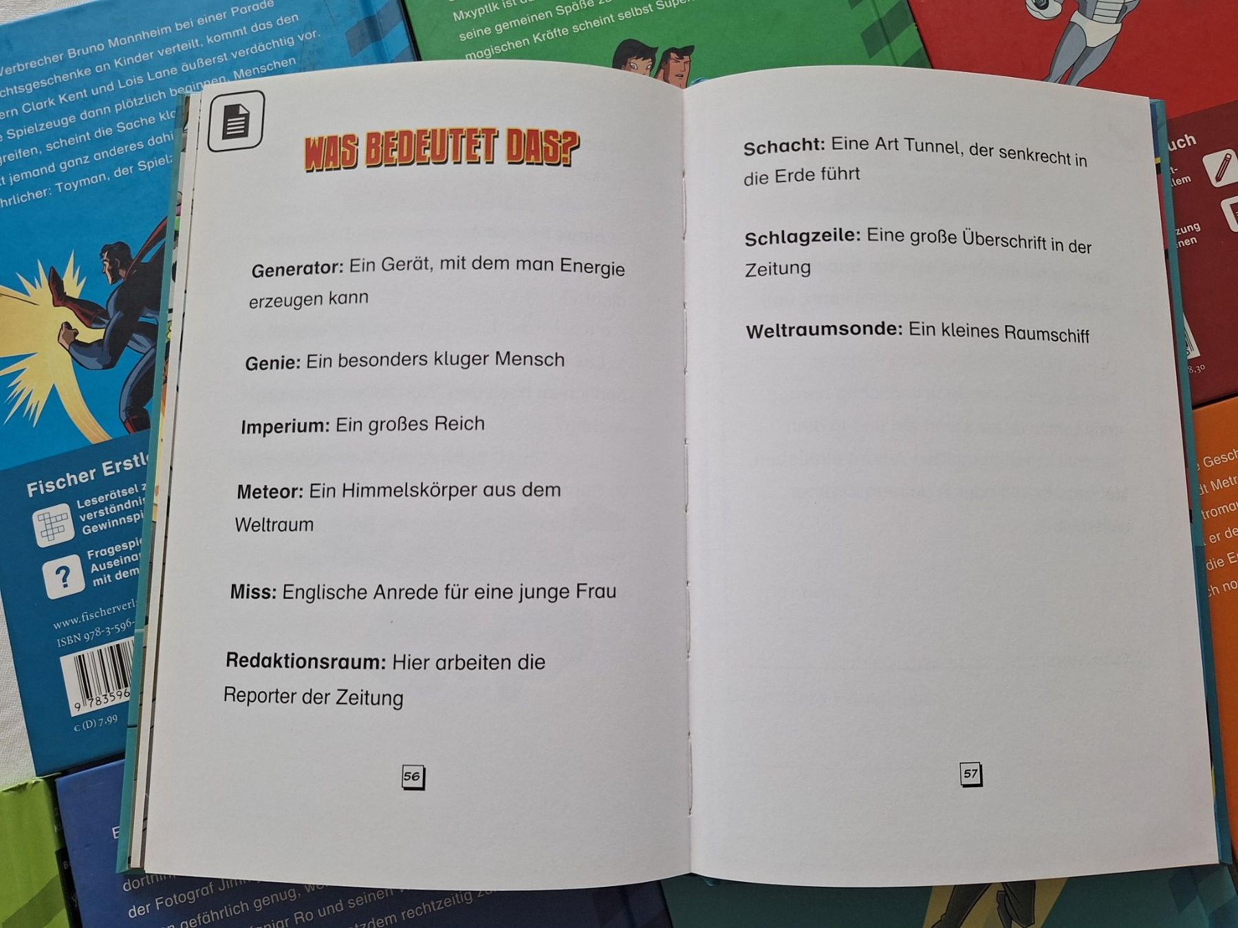 BD: 8 Comics: Superman. Für 2./3. Klasse – D'occasion à Spreitenbach par misi.m 4