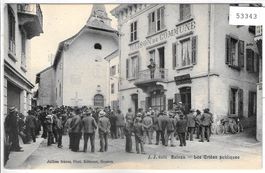 Salvan - Les Criees publiques - animee
