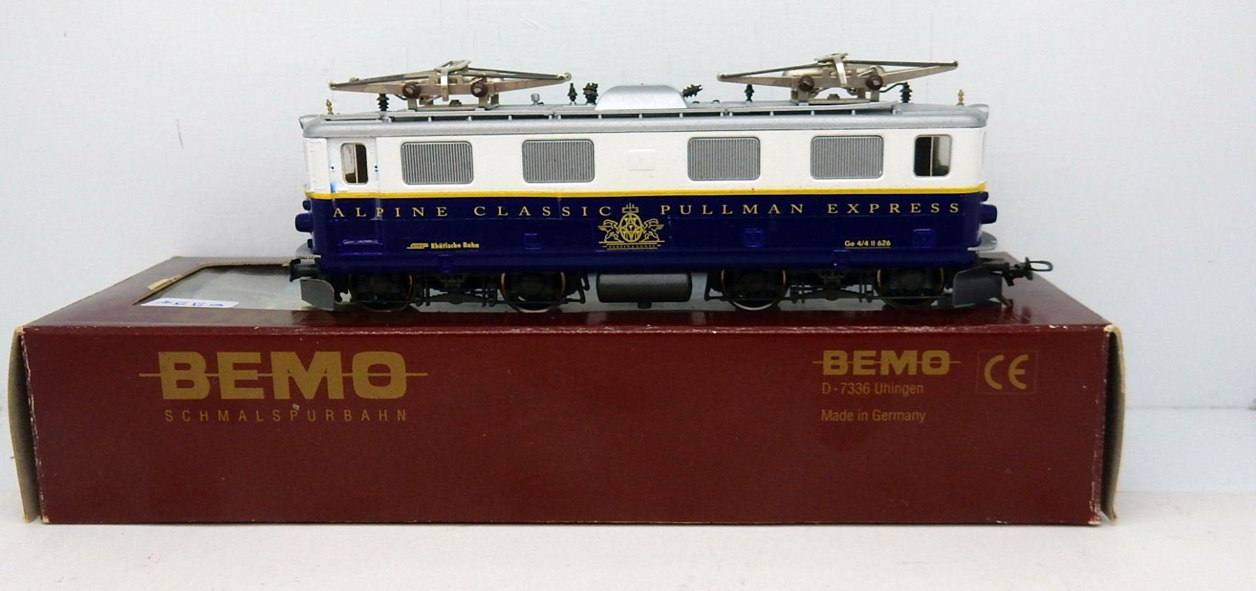 Bemo Modellini di ferrovie: Hom - RhB "Alpine Classic Pullmann- Locomoteur Ge 4/4  I – Usato da Locarno venduto da Gudrun2 1