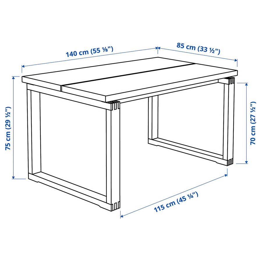 Ikea Tische: Tisch MÖRBYLÅNGA – Gebraucht aus Liestal von Ale_2x77 1