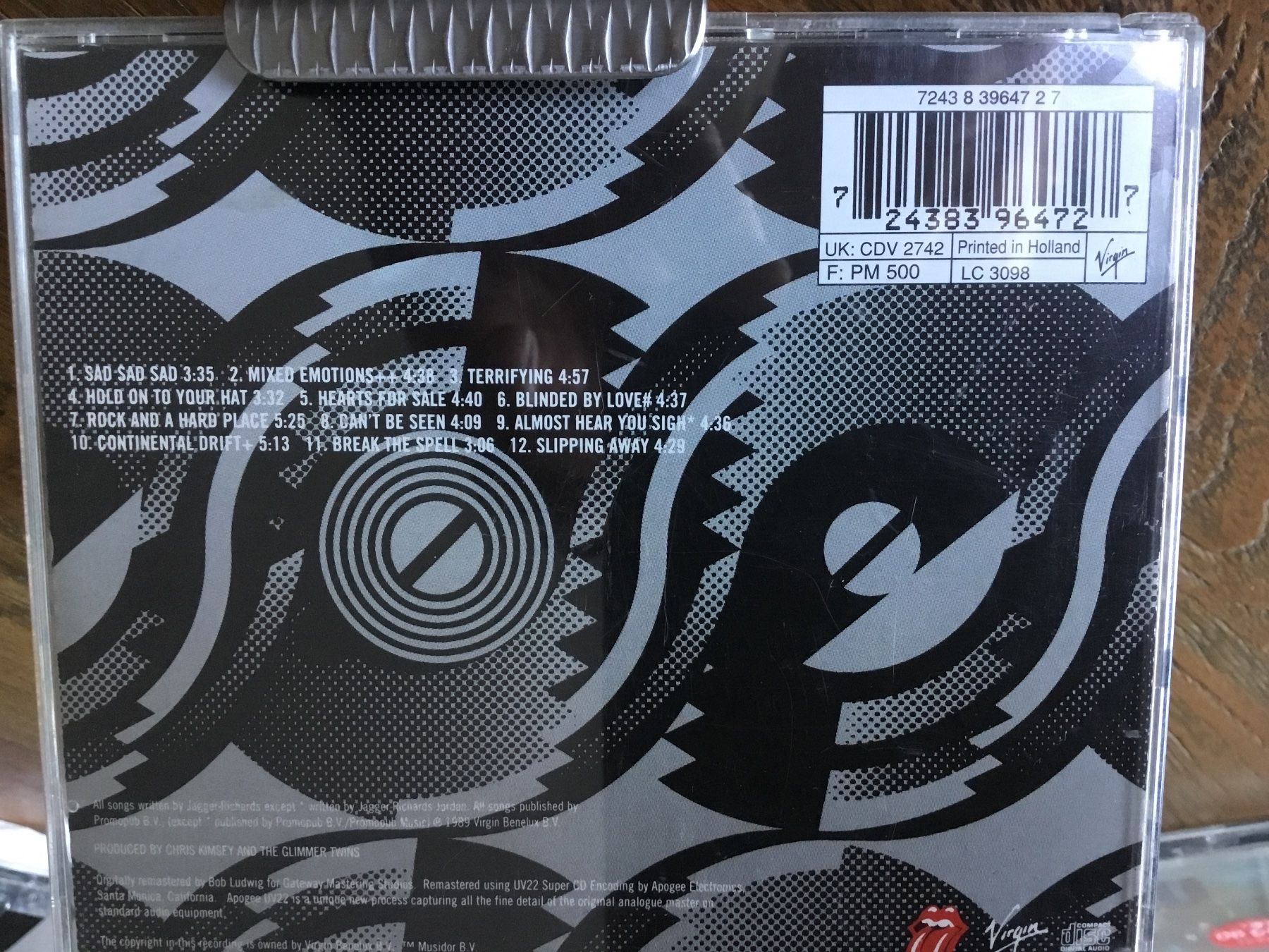 CD: Rolling Stones - Steel Wheels     o – Usato da Thierachern venduto da sweden08 1