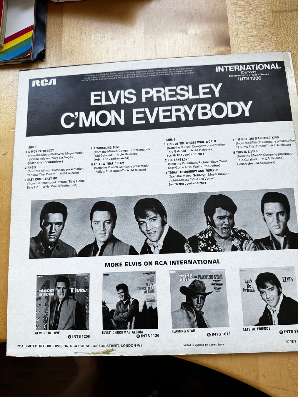 Dischi in vinile: Elvis Presley – Usato da Birmensdorf ZH venduto da Broesli 1