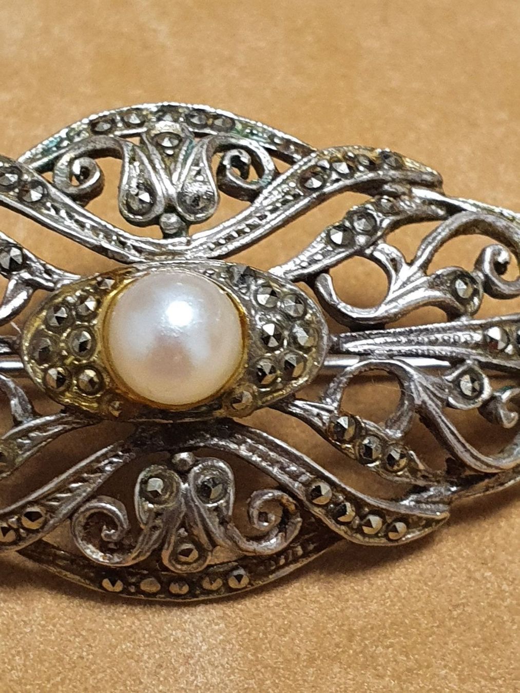 Spille & Fermagli: Jugendstil Bijou - Ein Träumchen – Usato da Wohlen AG venduto da palmsprings 2