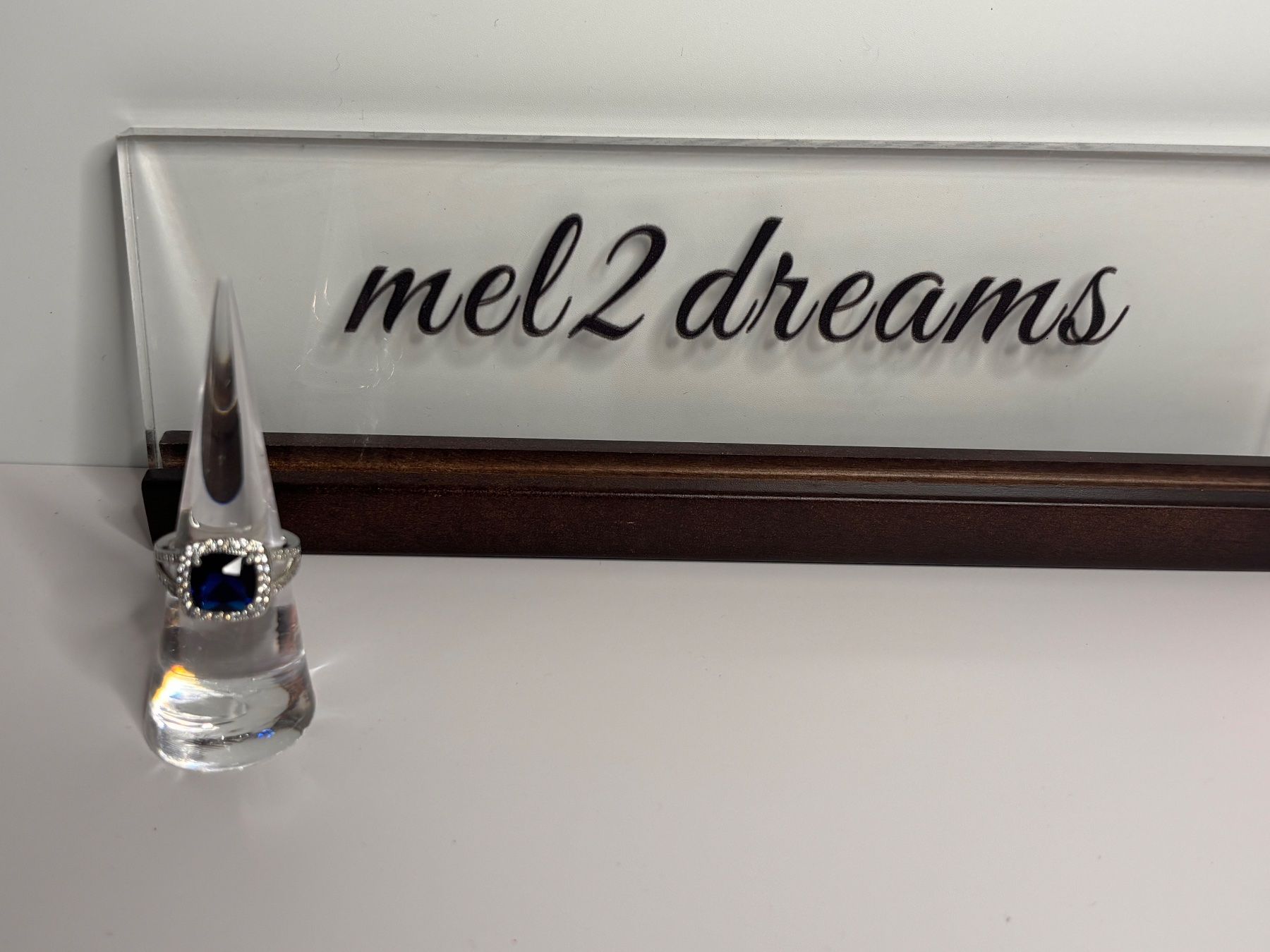Ringe: Bague élégante saphir bleu profond  💍 – Neu (gemäss Beschreibung) aus Lausanne von mel2dreams 4