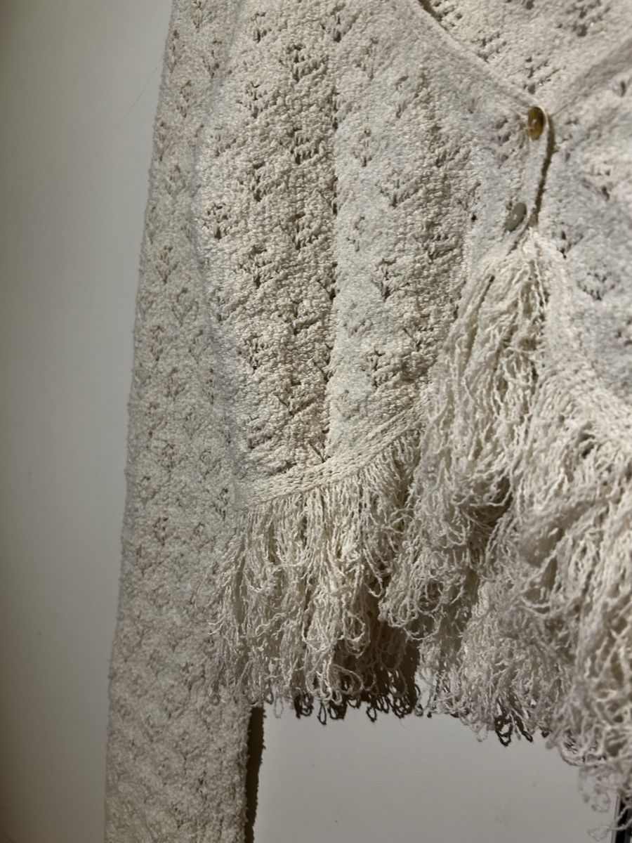 Bershka Giacche: Bershka Strickjacke, Fransen-Look – Usato da Uster venduto da alin13e 2