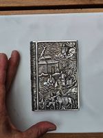 Chinesisches Zigarrenetui Khecheong KHC Silber Ideogramm 
