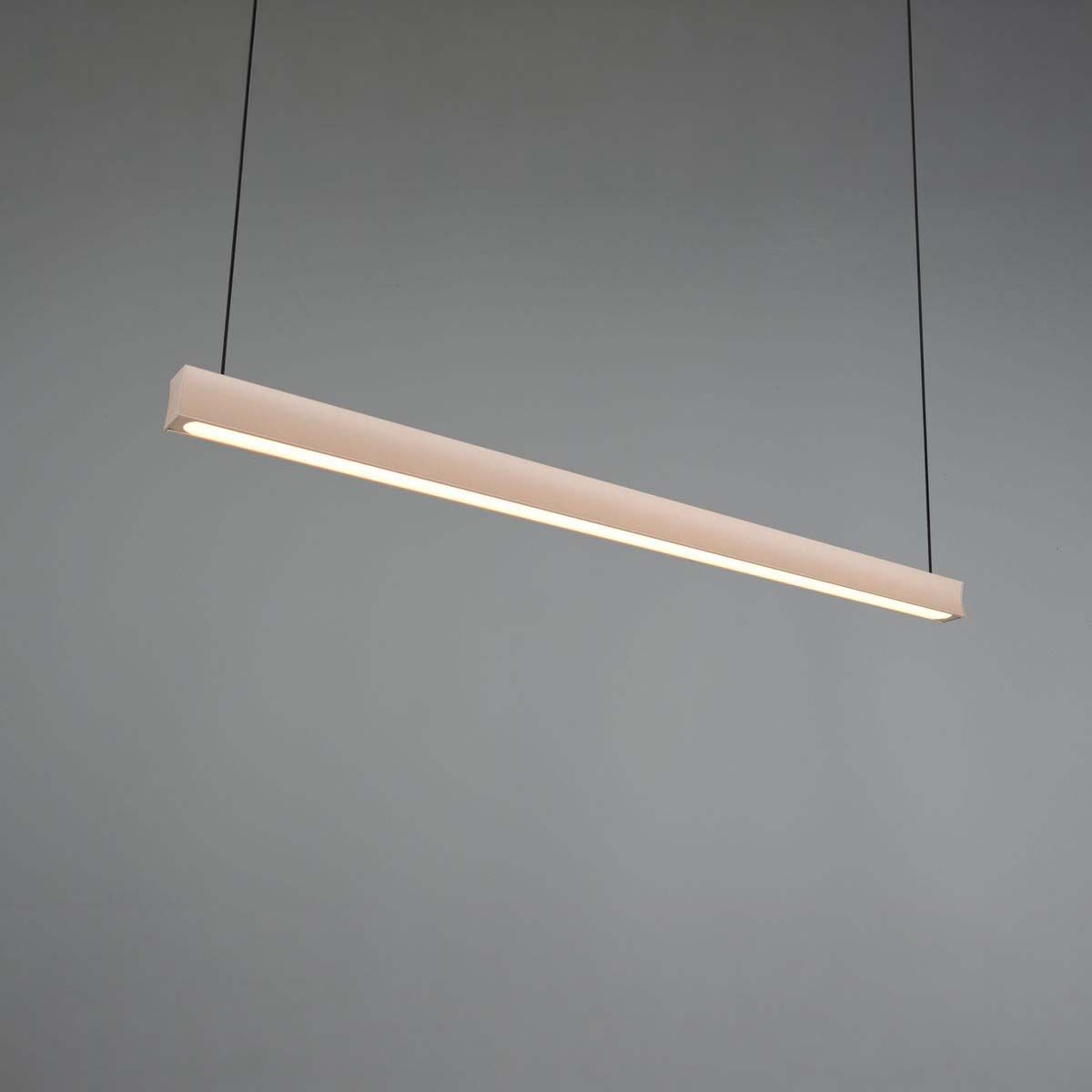 Lampadari & plafoniere: LED Pendelleuchte, Beige, 113 cm x 9 cm – Nuovo (secondo la descrizione) da Kreuzlingen venduto da Smart-Light 3