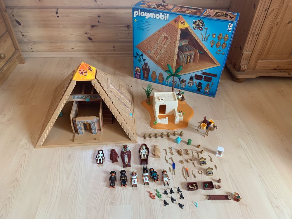 Playmobil Pyramide + Wüstenhaus