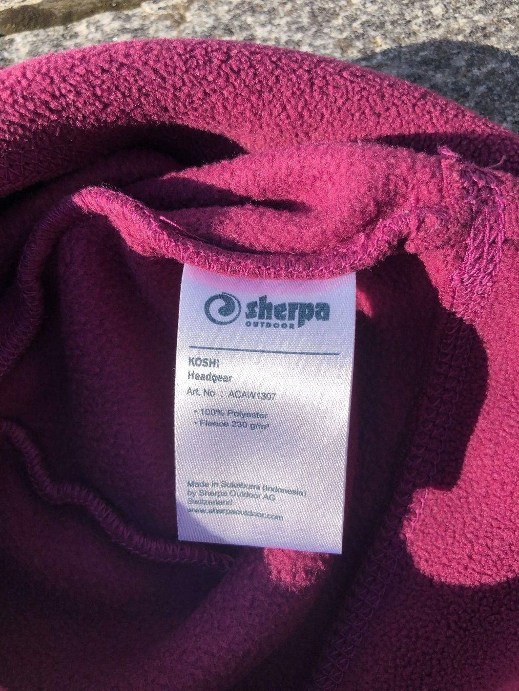 Sherpa Altro abbigliamento per bambino: Fleece Mütze sherpa – Usato da Oberhof venduto da Hibrzel 1