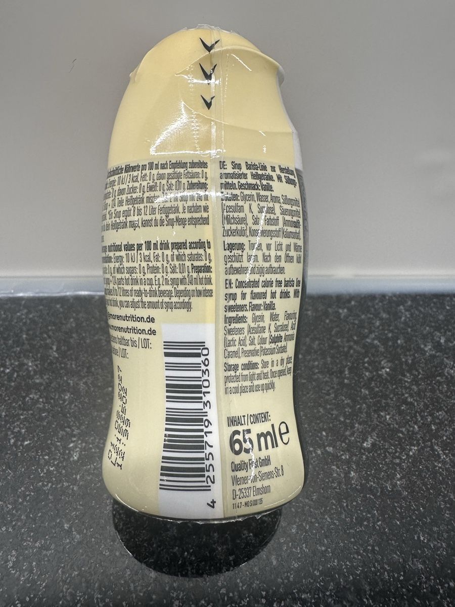 More Nutrition Cibi & Specialità: More Zerup Vanilla - für Kaffee & Tee, NEU – Nuovo e nell'imballaggio originale da Wangen SZ venduto da Jaay_Sky 1
